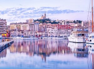 Marseilles city old port, Provence, France