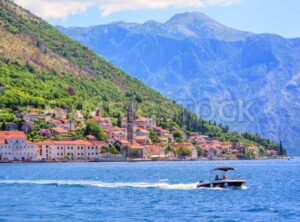 Perast town and the Bay of Kotor, Montenegro - GlobePhotos - royalty free stock images