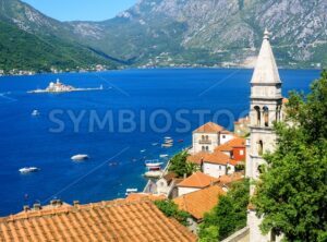 Perast town in Bay of Kotor, Montenegro - GlobePhotos - royalty free stock images
