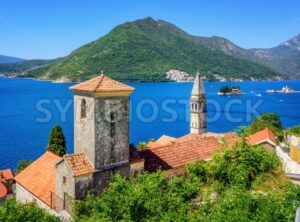 Perast town in the Bay of Kotor, Montenegro - GlobePhotos - royalty free stock images