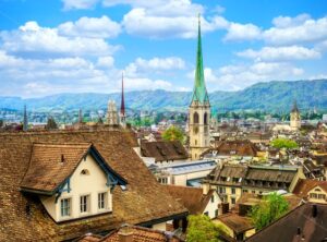 Zurich city Old town, Switzerland - GlobePhotos - royalty free stock images
