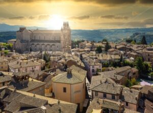 Orvieto historical Old town, Italy - GlobePhotos - royalty free stock images