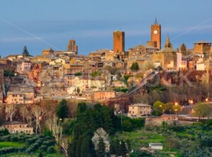 Orvieto medieval Old town, Italy - GlobePhotos - royalty free stock images