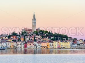 Rovinj Old town, Croatia, on sunset - GlobePhotos - royalty free stock images