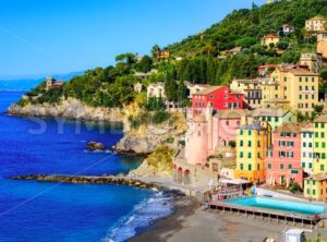 Sori town, Genoa, Ligury, Italy - GlobePhotos - royalty free stock images