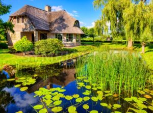 Giethoorn village, Netherlands, known as “Dutch Venice” - GlobePhotos - royalty free stock images