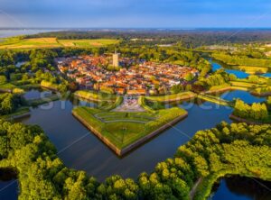 Naarden, a fortified walled city in Netherlands - GlobePhotos - royalty free stock images
