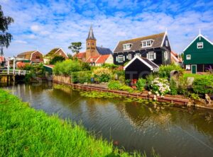 Marken village, North Holland, Netherlands