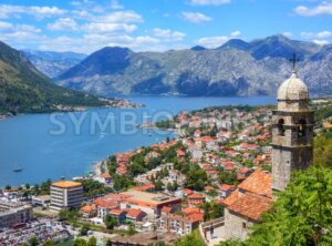 Kotor Old town and the Kotor bay, Montenegro