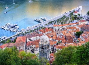 Kotor Old town in Kotor bay, Montenegro