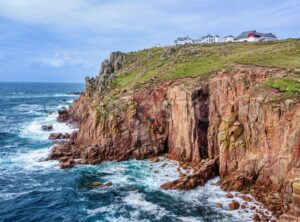 Land’s End headland, Cornwall, England, UK