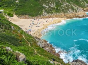 Porthcurno Beach, Cornwall, England, United Kingdom