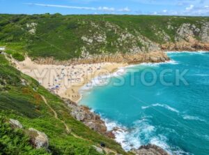 Porthcurno Beach, Cornwall, England, United Kingdom