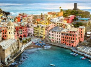 Vernazza village, Cinque Terre, Liguria coast, Italy