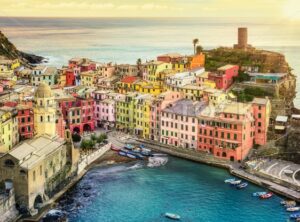 Vernazza village in Cinque Terre, Italy