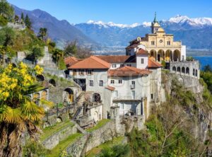 Sacred Mount Madonna del Sasso, Locarno, Switzerland