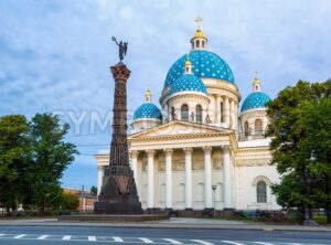 The Trinity Cathedral in Saint Petersburg, Russia