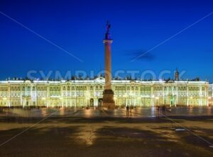 The Winter palace in Saint Petersburg, Russia