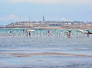 Bay of St Malo, Brittany, France