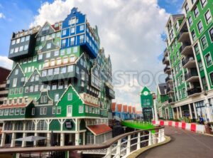 Zaandam city center, North Holland, Netherlands