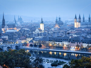 Historical Wurzburg Old town, Germany - GlobePhotos - royalty free stock images