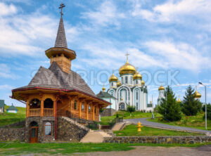 Krasnogorsky eastern Orthodox monastery, Mukachevo, Ukraine - GlobePhotos - royalty free stock images