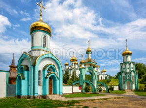 Krasnogorsky eastern Orthodox monastery in Mukachevo, Ukraine - GlobePhotos - royalty free stock images