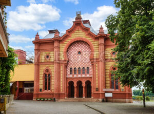Old Synagogue building in Uzhgorod, west Ukraine - GlobePhotos - royalty free stock images