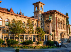 Palais de Rumine palace in Lausanne city, Switzerland - GlobePhotos - royalty free stock images