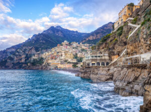 Panoramic view of Positano village, Italy - GlobePhotos - royalty free stock images