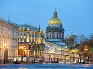 Saint Isaac cathedral in St Petersburg, Russia - GlobePhotos - royalty free stock images