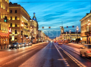 St Petersburg city center, Russia - GlobePhotos - royalty free stock images
