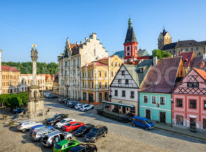 Colorful Loket Old town, Czech Republic