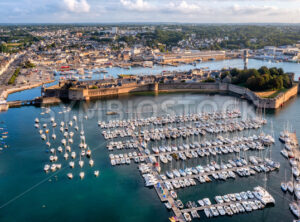 Concarneau walled Old town, Brittany, France