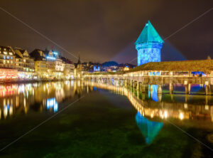 Lilu Light show in Lucerne, Switzerland