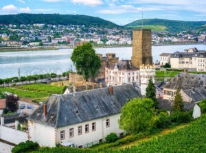 Rudesheim am Rhein town, Germany