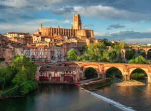 Historical Old Town of Albi, France