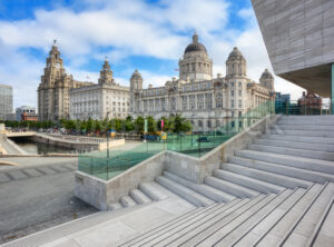 Liverpool city center, England, UK