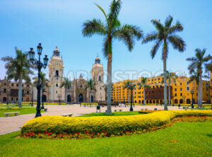 Plaza de Armas in Lima, Peru