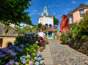 Portmeirion village, North Wales, United Kingdom