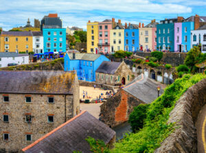 Tenby Old town, Wales, United Kingdom
