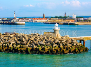 The port of Calais, France