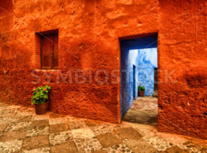 Santa Catalina monastery in Arequipa, Peru