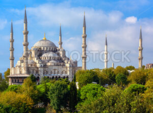 The Blue mosque, Sultanahmet, Istanbul, Turkey