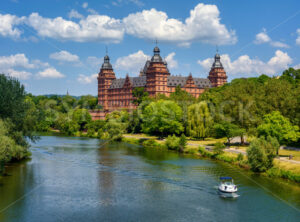 Schloss Johannisburg palace in Aschaffenburg, Germany