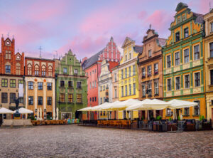 Stary Rynek, Old Marketplace square, Poznan, Poland