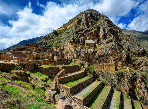 Ollantaytambo Temple hill, Sacred Valley, Cusco, Peru