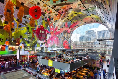 The Markthal in Rotterdam, Holland, Netherlands Stock Photo