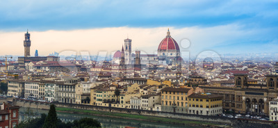 Florence city cityscape, Tuscany, Italy Stock Photo