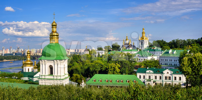 Kyiv Pechersk Lavra monastery in Kiev, Ukraine Stock Photo